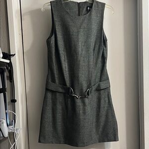 All that Jazz Charcoal Mini Dress